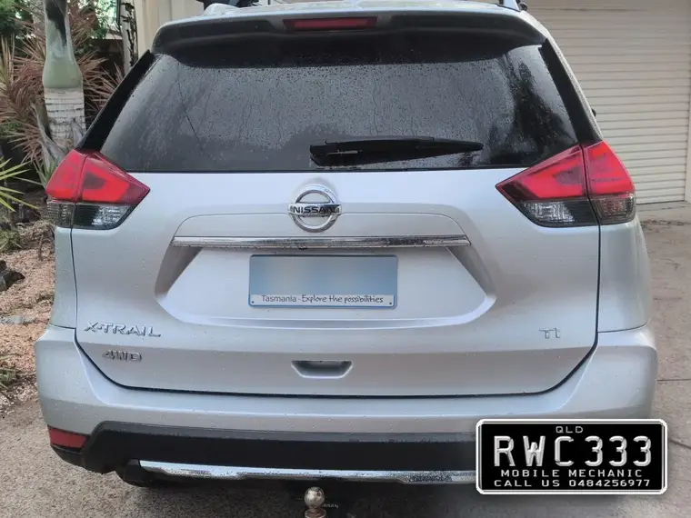 Interstate Nissan X-Trail inspected for Queensland registration